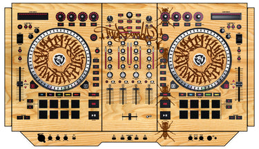 Numark NS 7 II Skin Thudrumble Wood